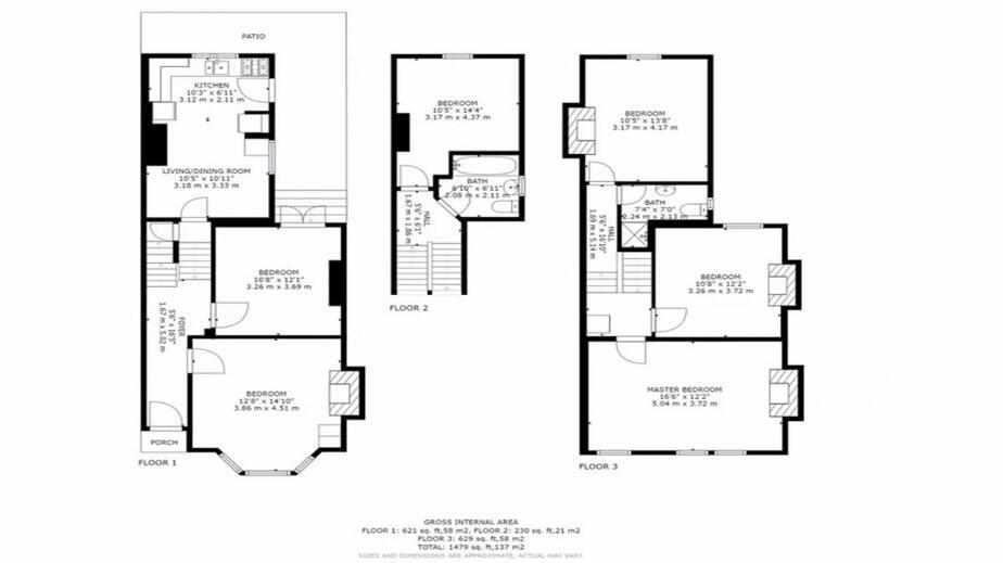 Crofton Road, Camberwell/Peckham  SE5 floorplan