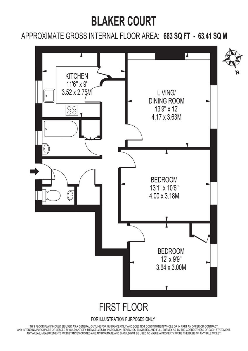 Fairlawn, Charlton floorplan