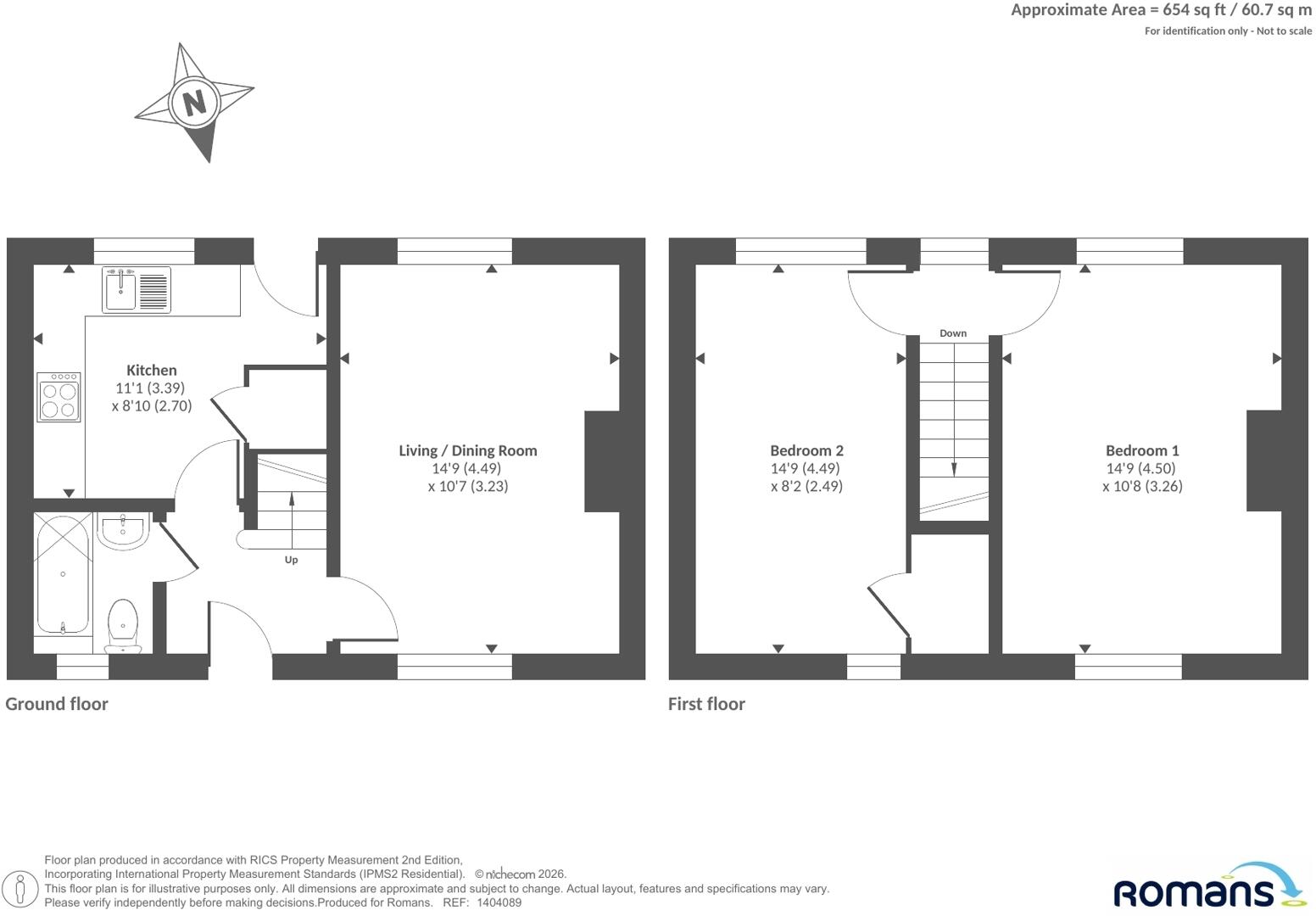 Chagford Road, Reading, Berkshire floorplan