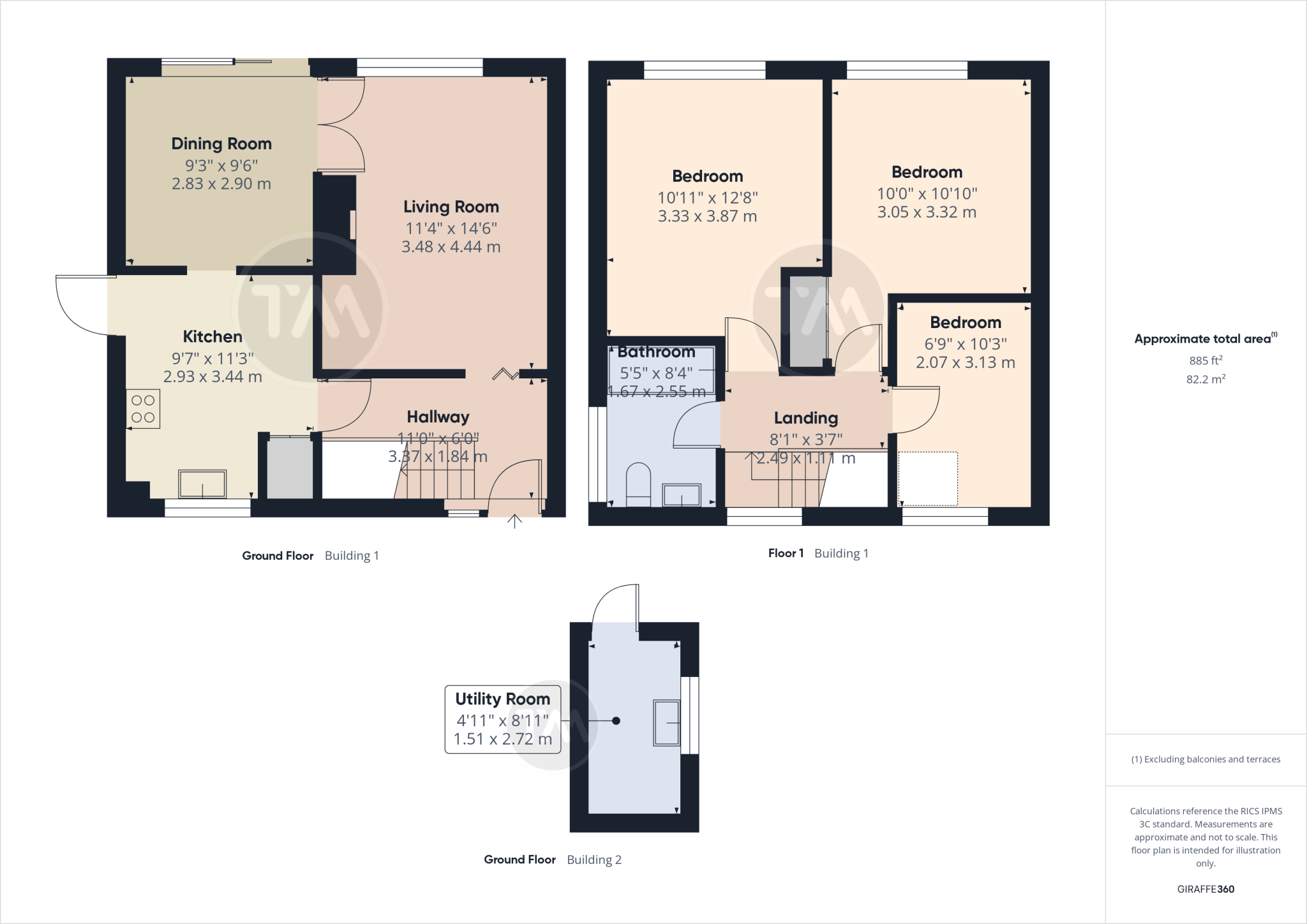 Sandfields Road, St Neots, PE19 floorplan
