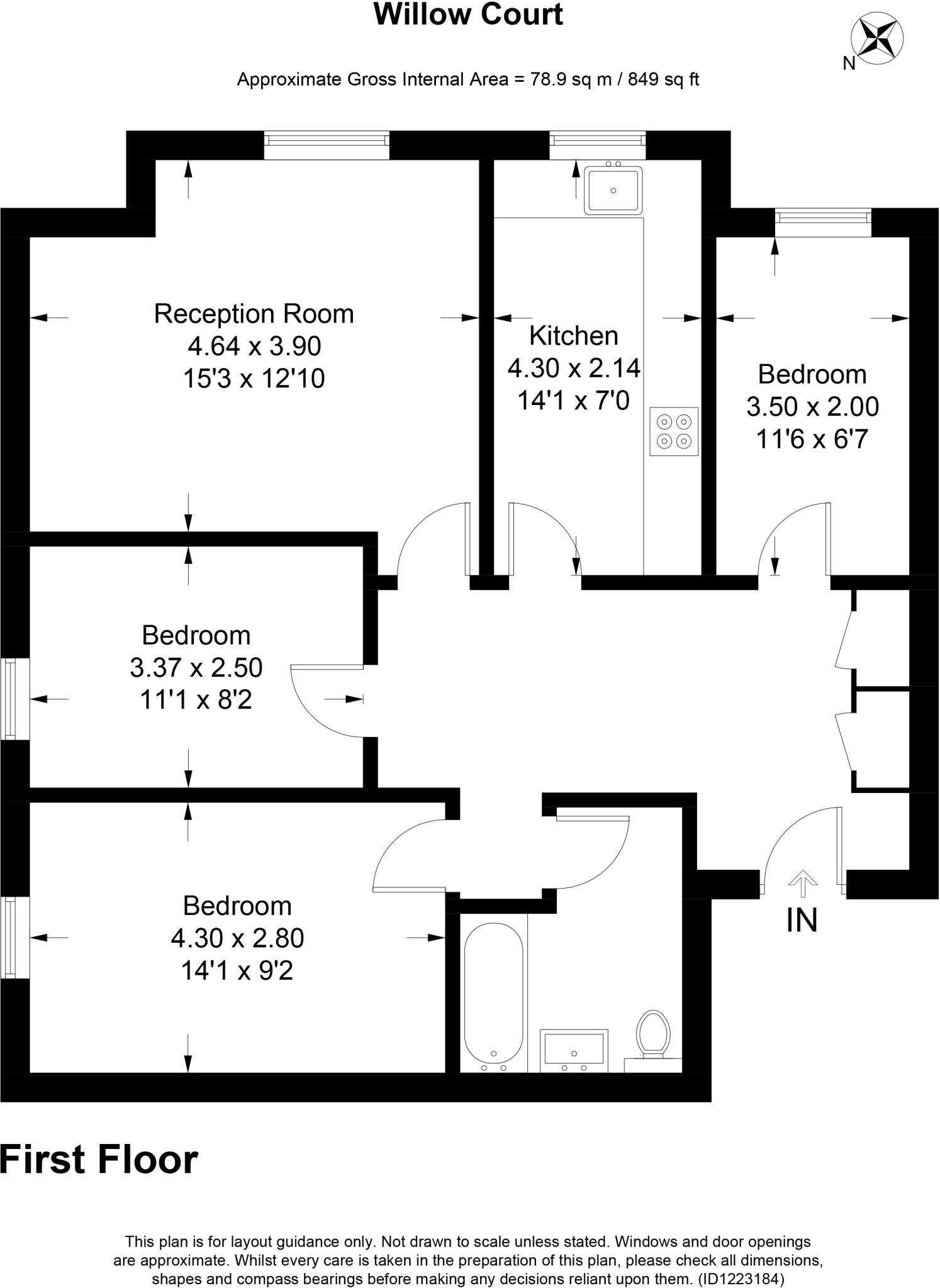 Leithcote Path, London, SW16 floorplan