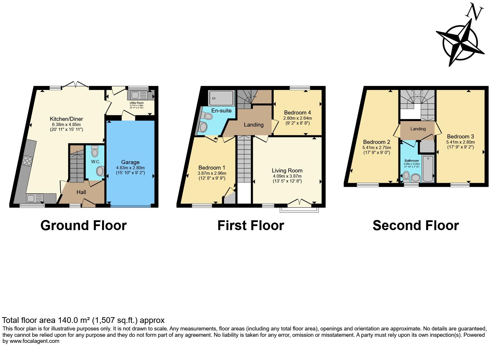 Blackfriars Road, Lincoln, LN2 floorplan