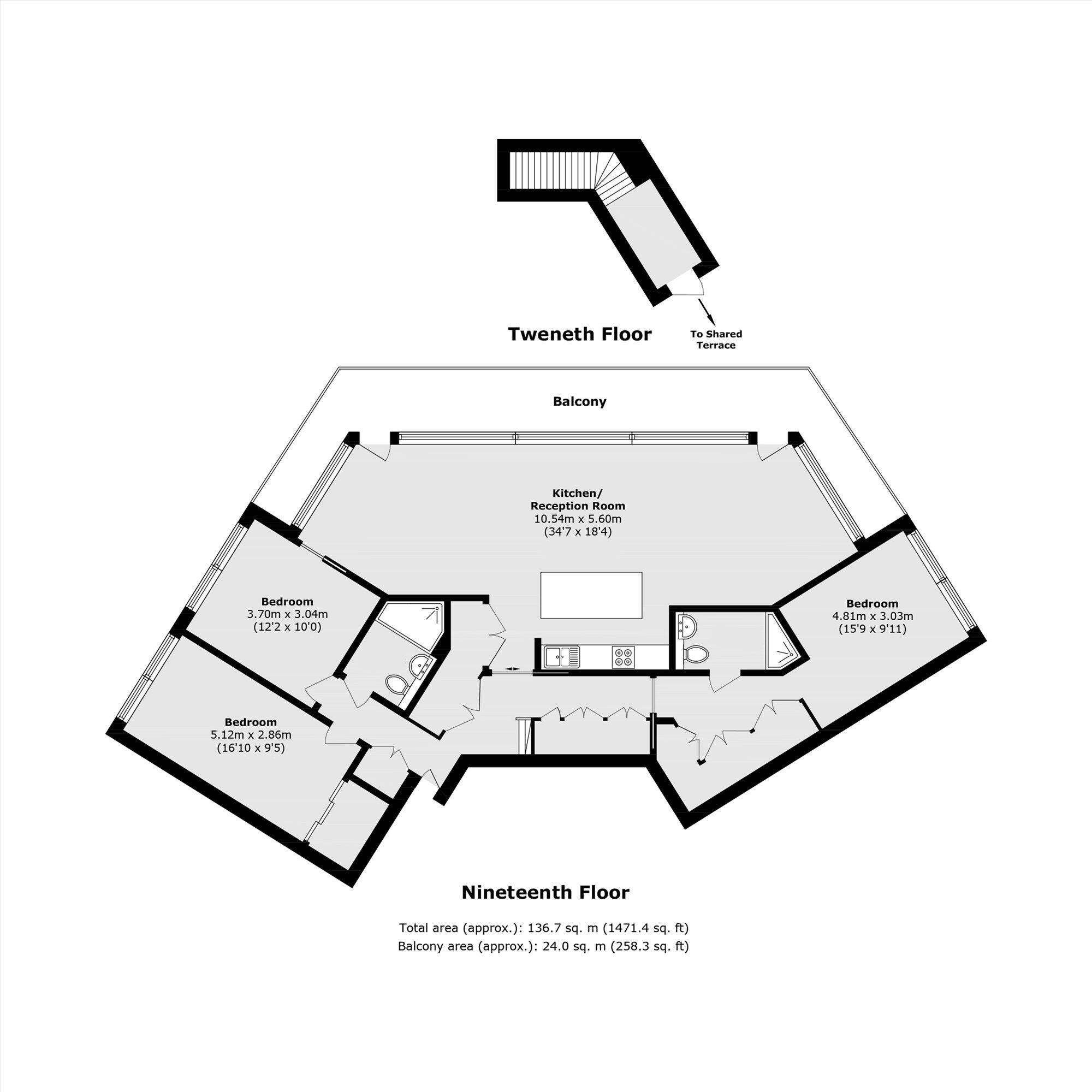 Penn Street, Shoreditch Park floorplan