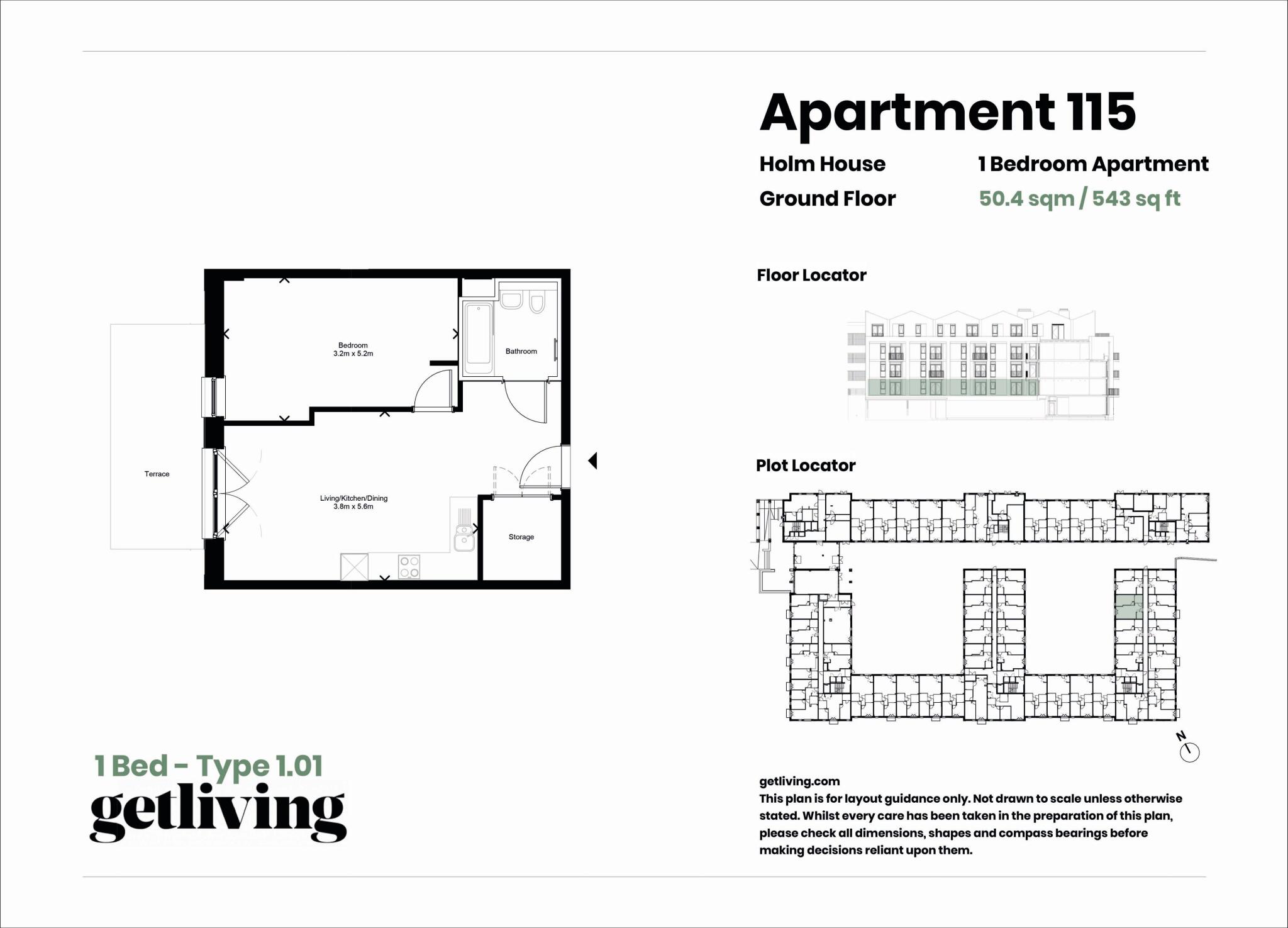 The Oakgate floorplan