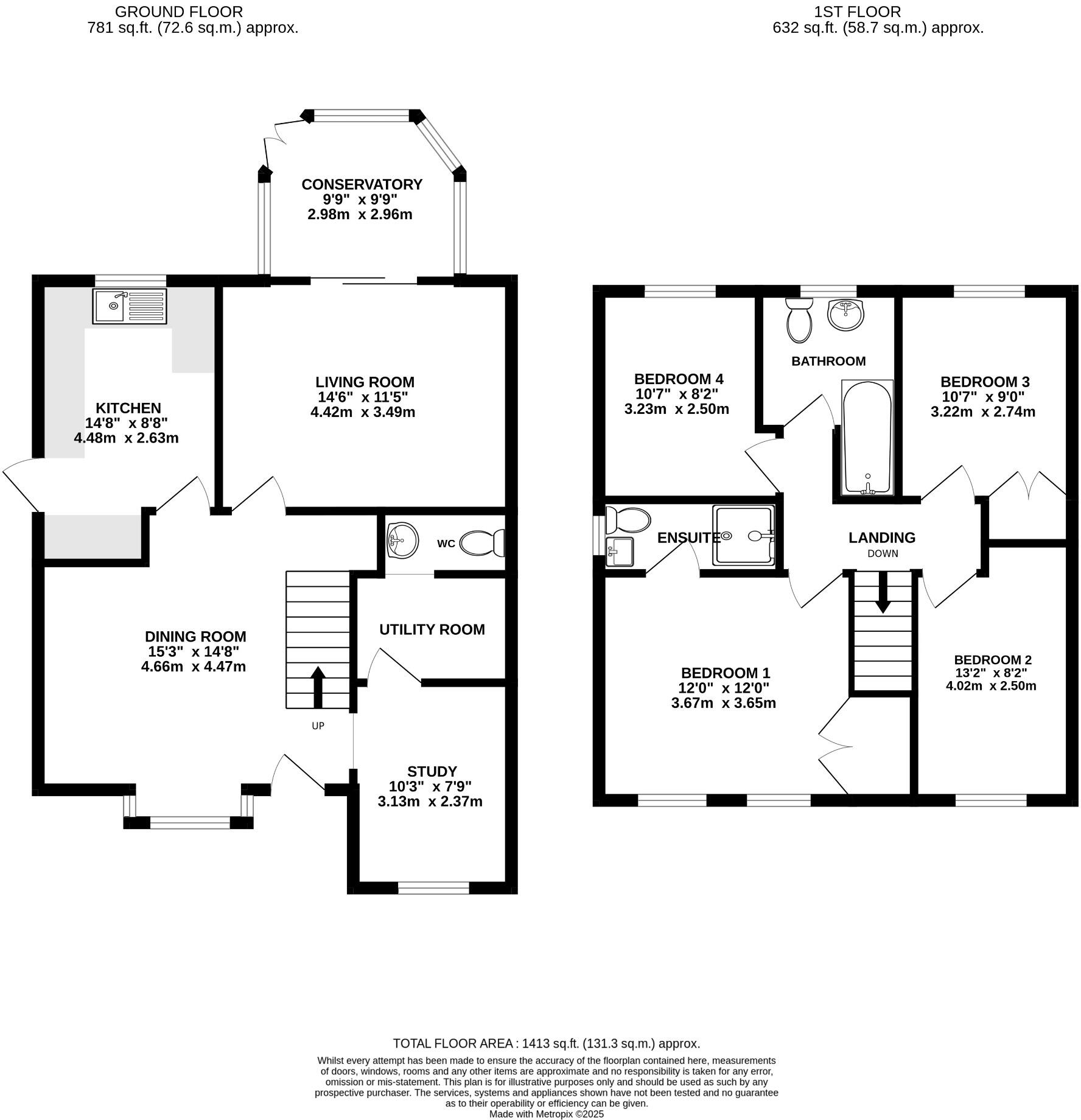 Thomas Way, Royston floorplan