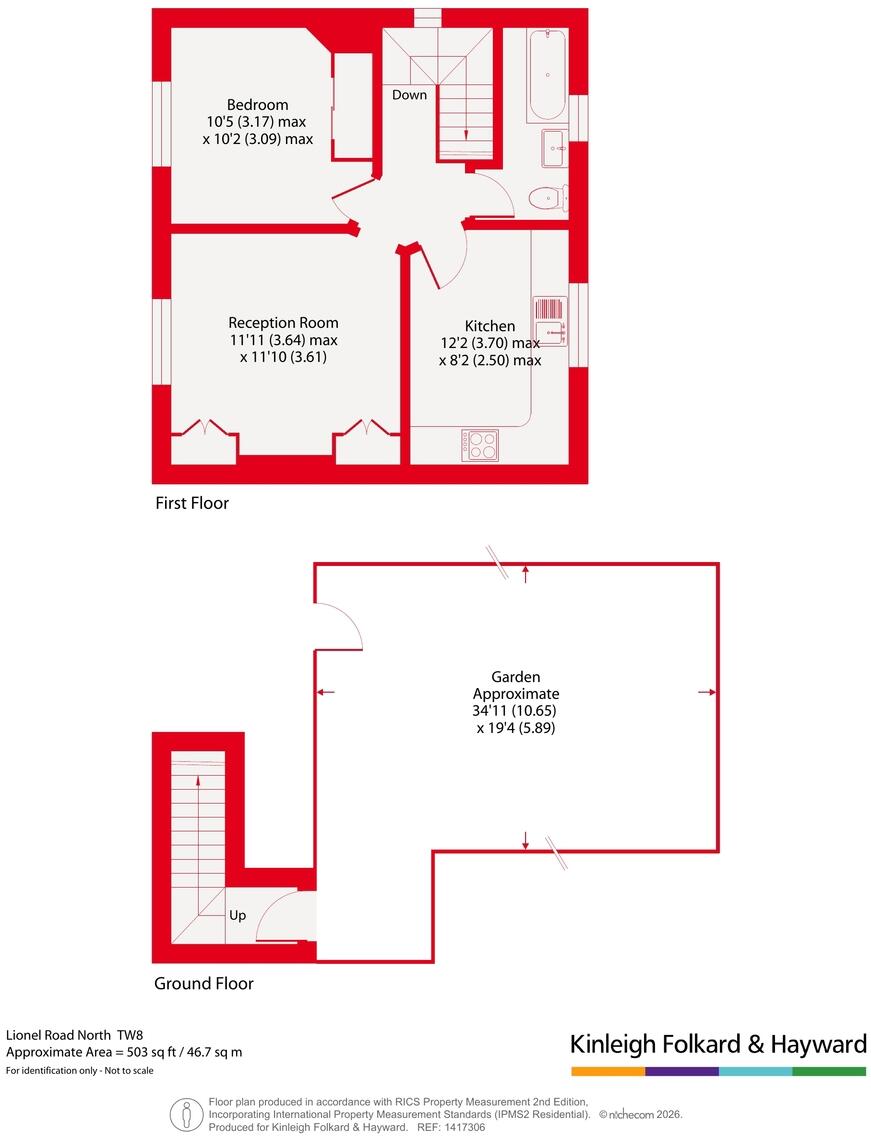 Lionel Road North, Brentford, London, TW8 floorplan