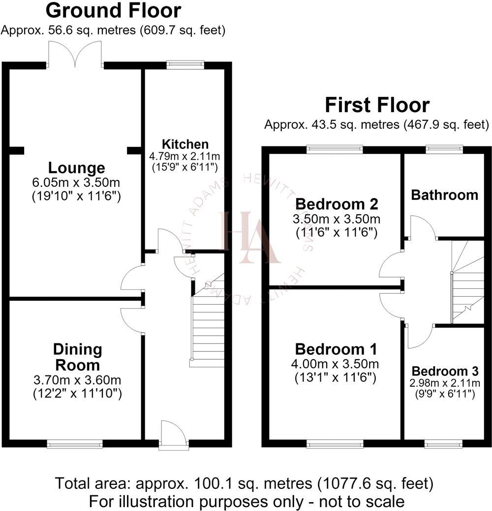 Beresford Avenue, Wirral floorplan