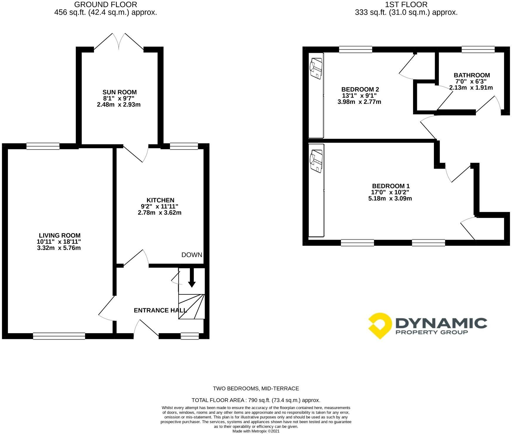 Willow Walk, Shildon, County Durham, DL4 floorplan