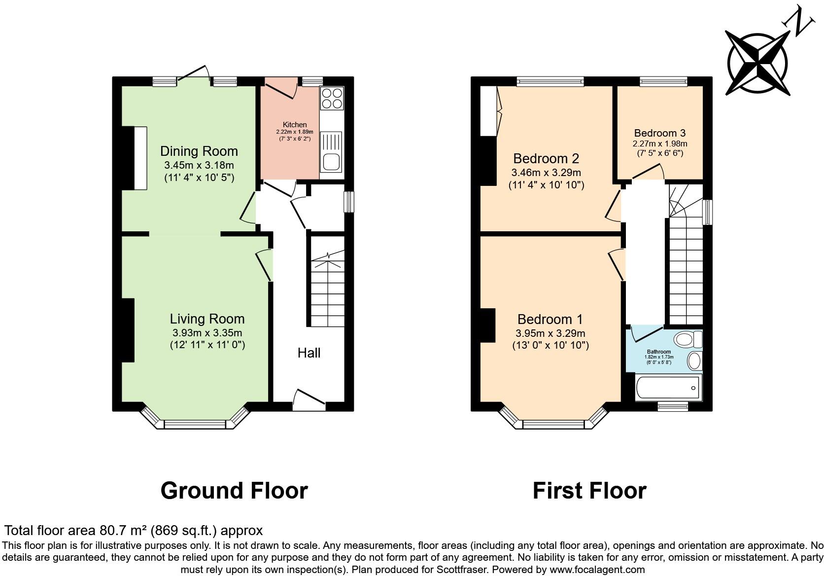 Crotch Crescent, Marston, Oxford, OX3 floorplan