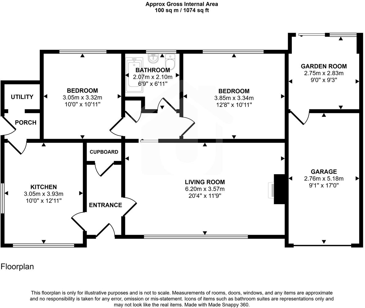 Overdale Avenue, Glenfield, Leicester floorplan