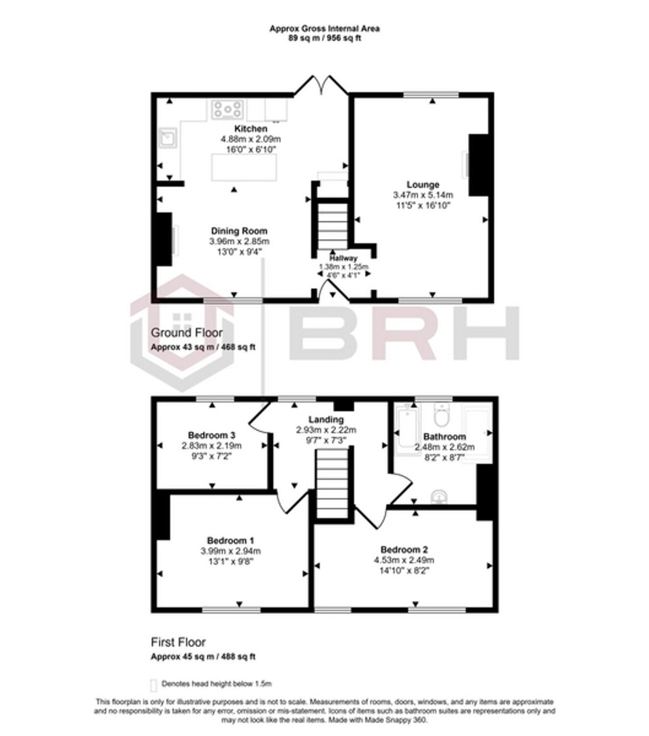 Staveley Street, Edlington, DN12 floorplan