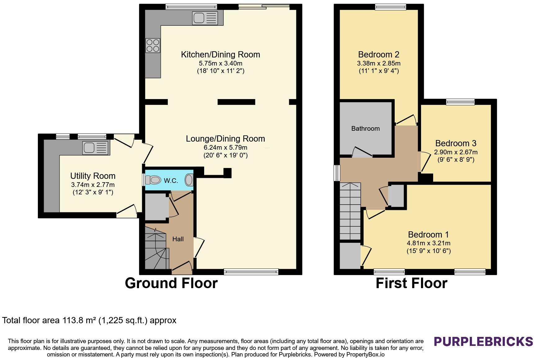 Cambria Close, Bosham, Chichester, PO18 floorplan