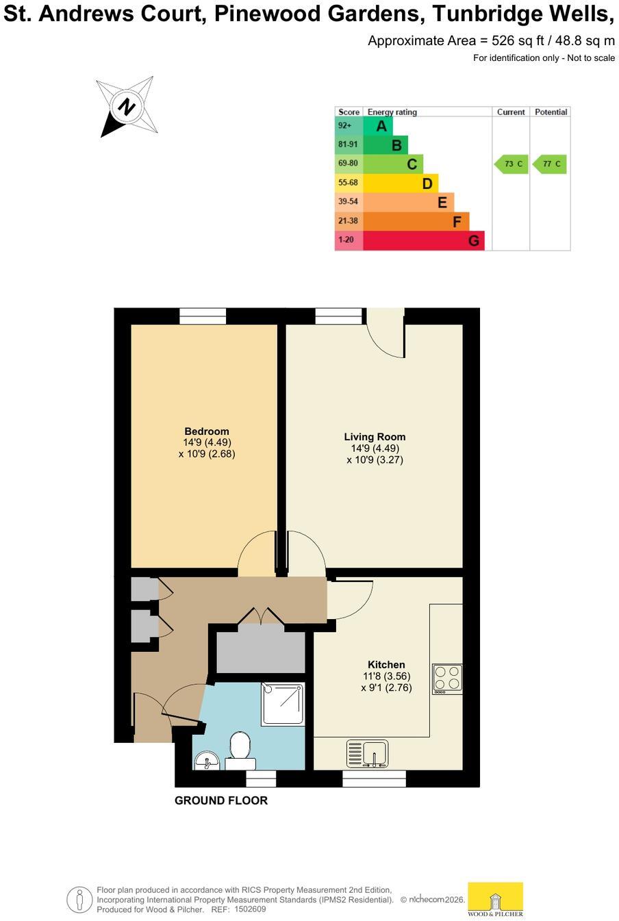 Pinewood Gardens, Southborough floorplan