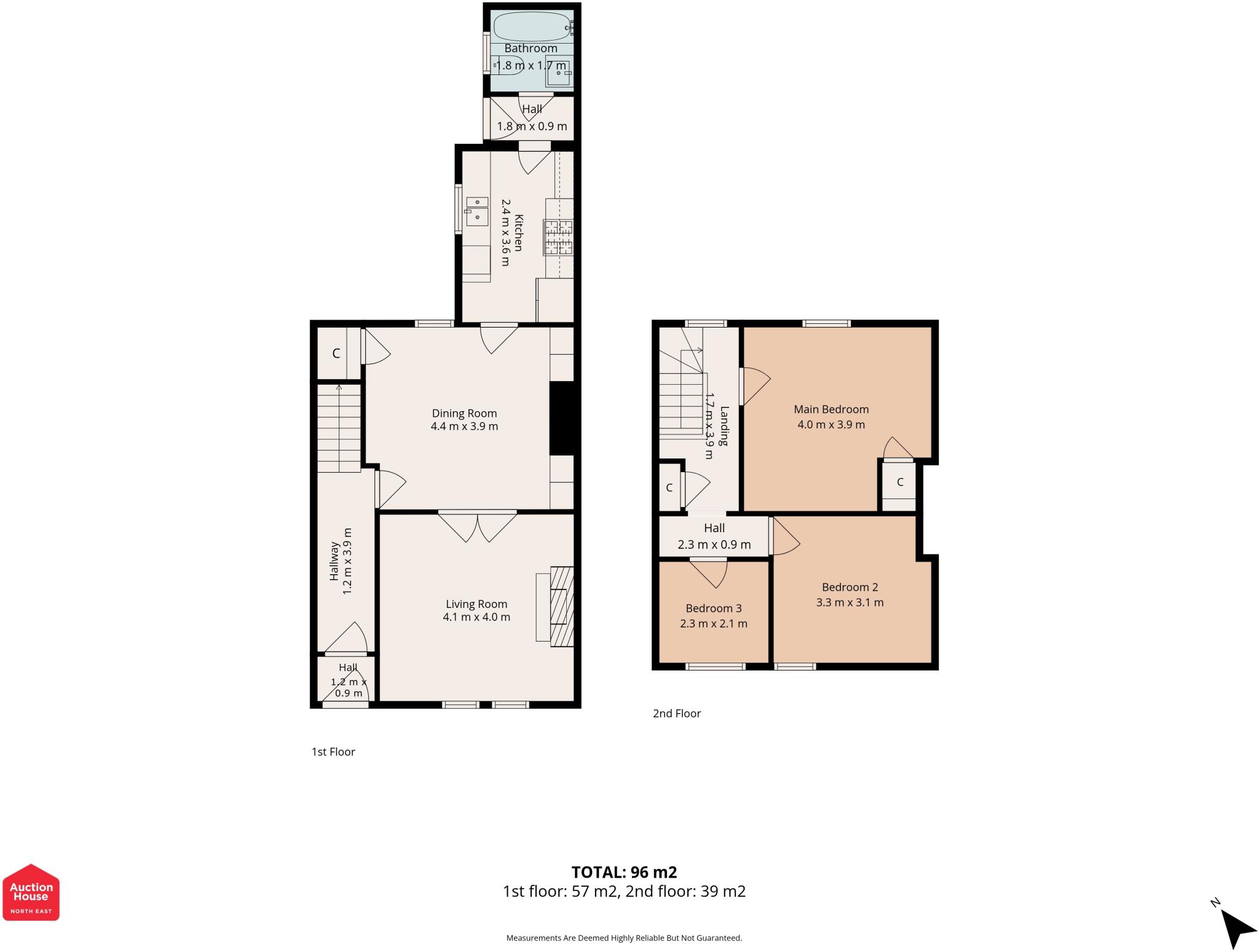 12. Somerset Cottages, Sunderland, Tyne and Wear SR3 1BX floorplan
