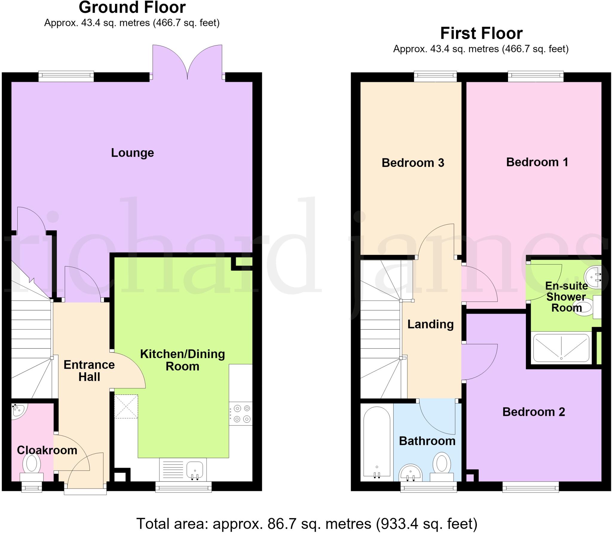 Collar Close, Wellingborough floorplan