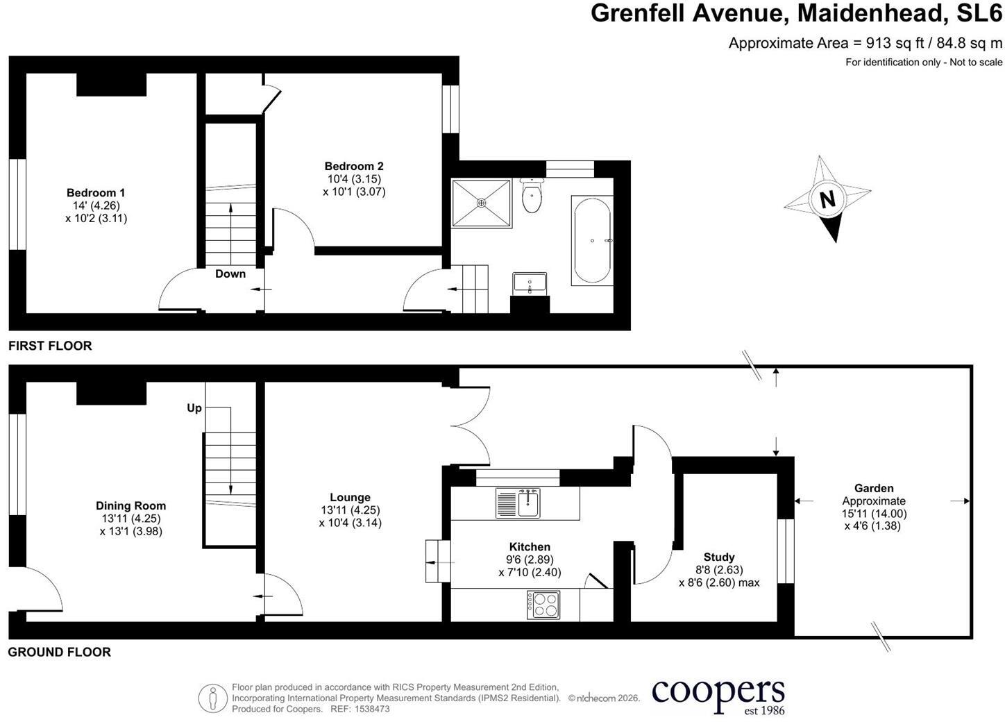 Grenfell Avenue, Maidenhead, SL6 floorplan