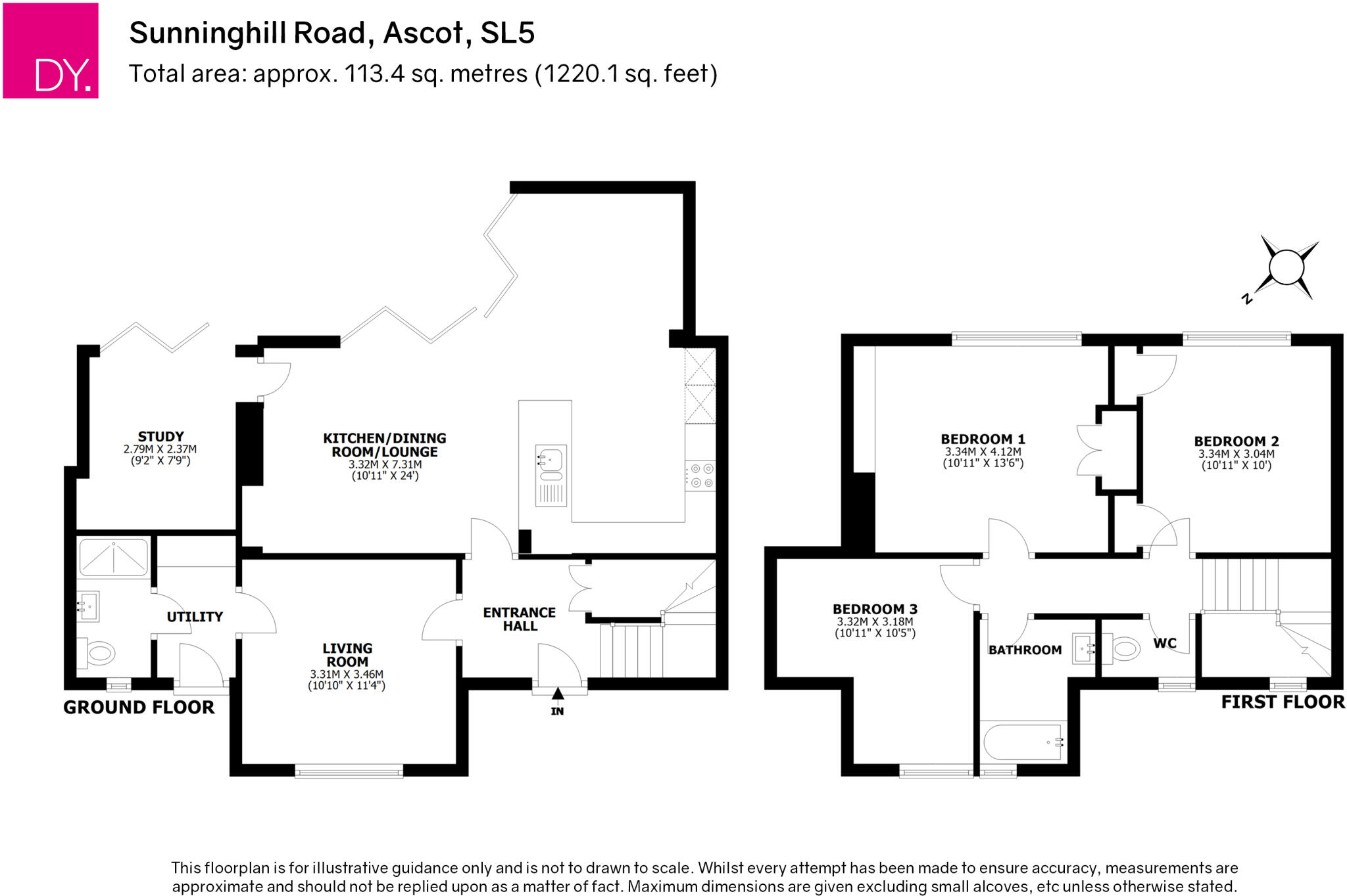 Sunninghill Road, ASCOT, SL5 floorplan