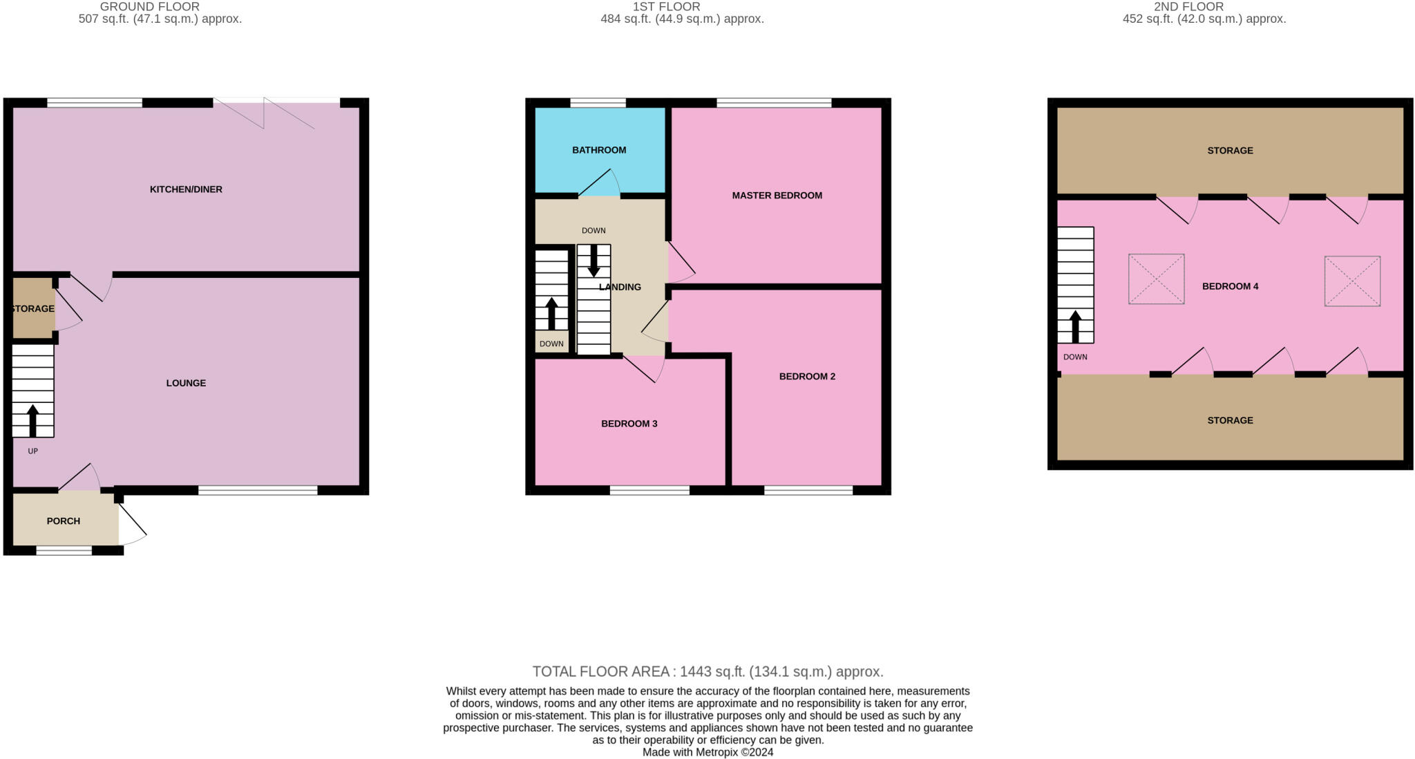 Foxroyd Drive, Mirfield, West Yorkshire, WF14 floorplan