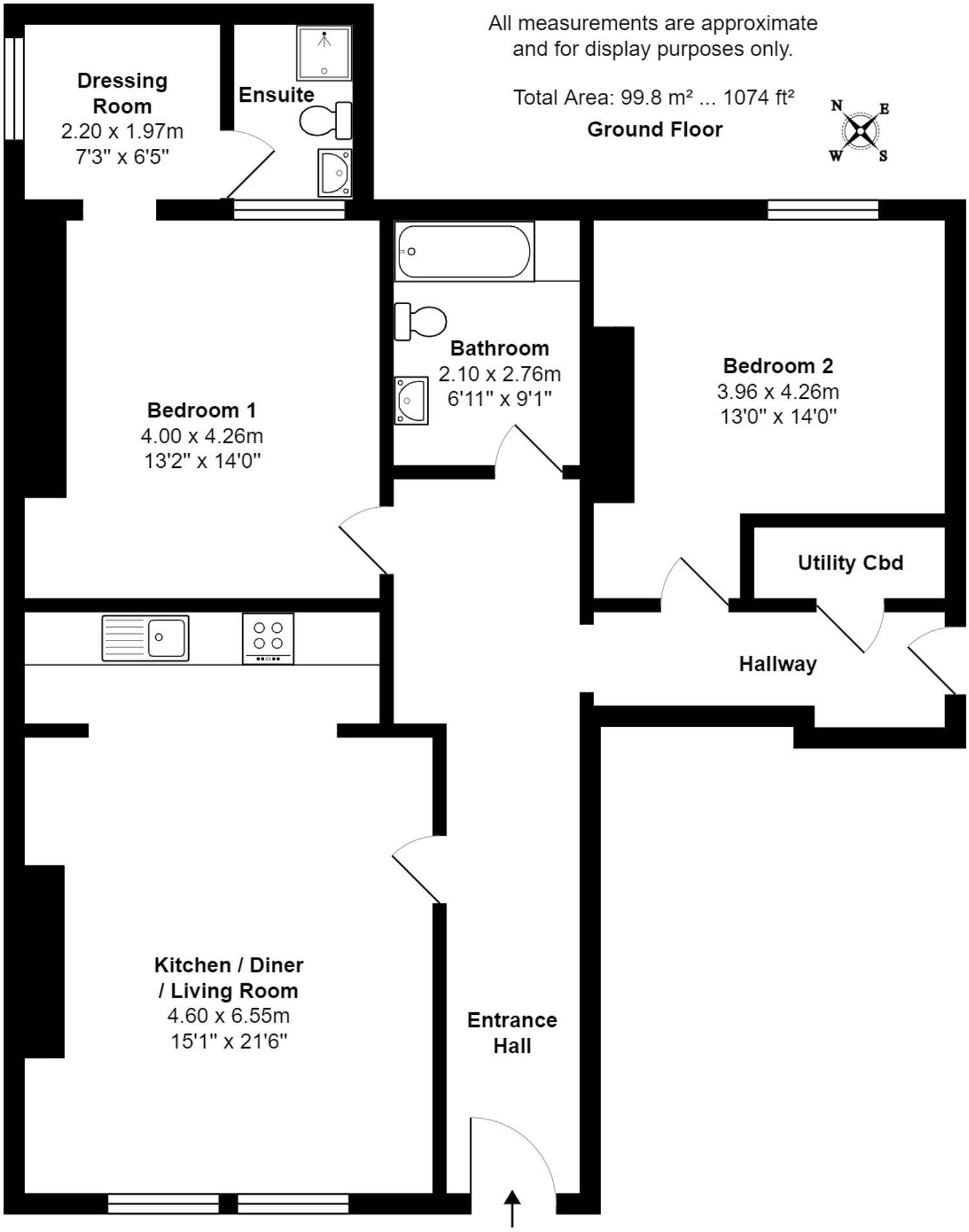 Granby Road, Harrogate, HG1 floorplan