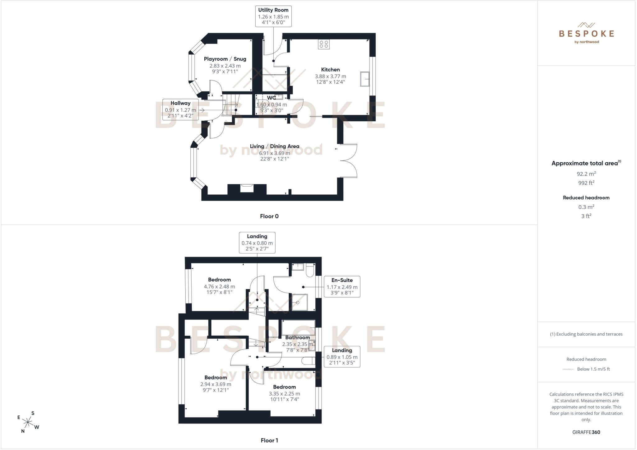 Colley Lane, Sandbach, CW11 floorplan