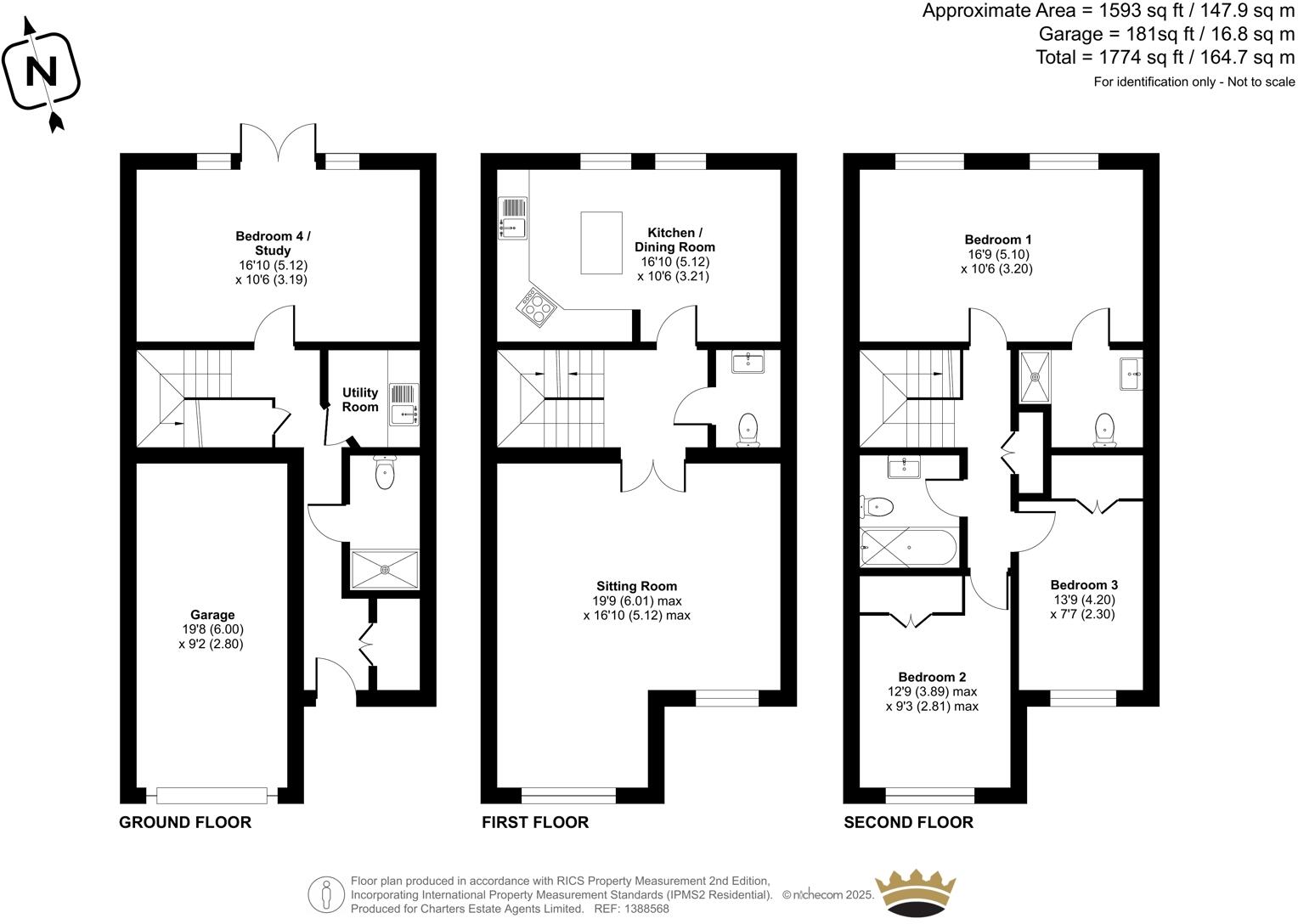Marshall Square, Banister Park, Southampton, Hampshire, SO15 floorplan