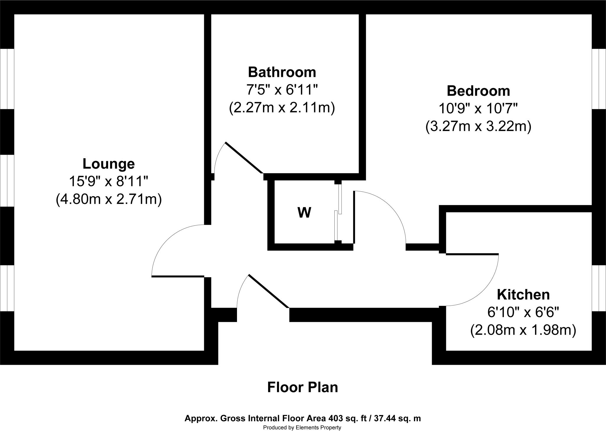 Broomfield Walk, Kirkintilloch, East Dunbartonshire floorplan