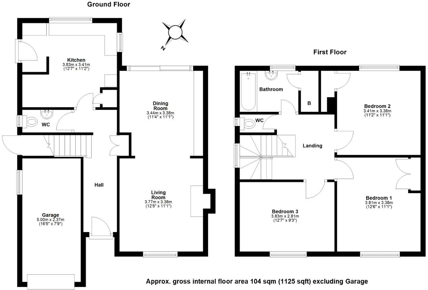 Redfern Close, Cambridge floorplan