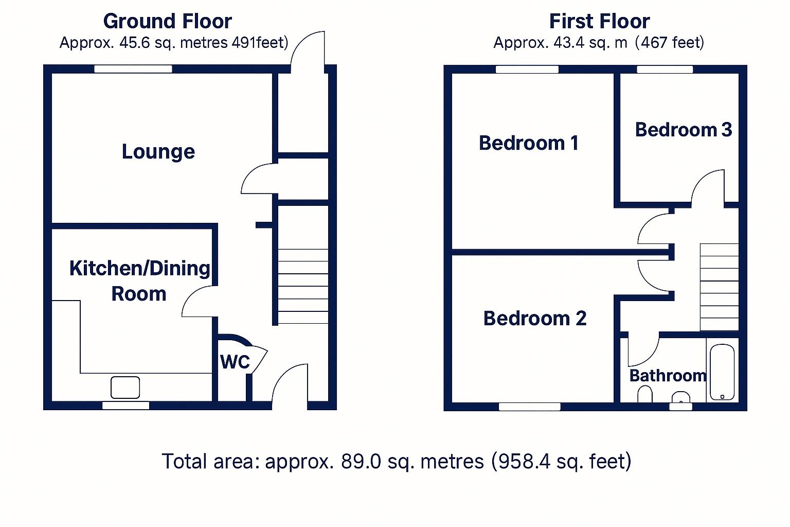 Rawlinson Road, Leamington Spa, Warwickshire, CV32 floorplan