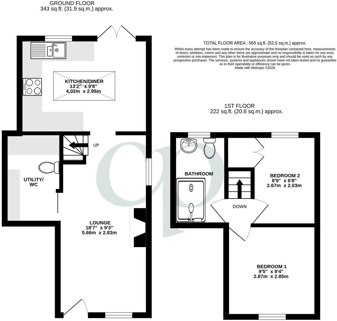 Dunstable Street, Ampthill, Bedfordshire, MK45 floorplan