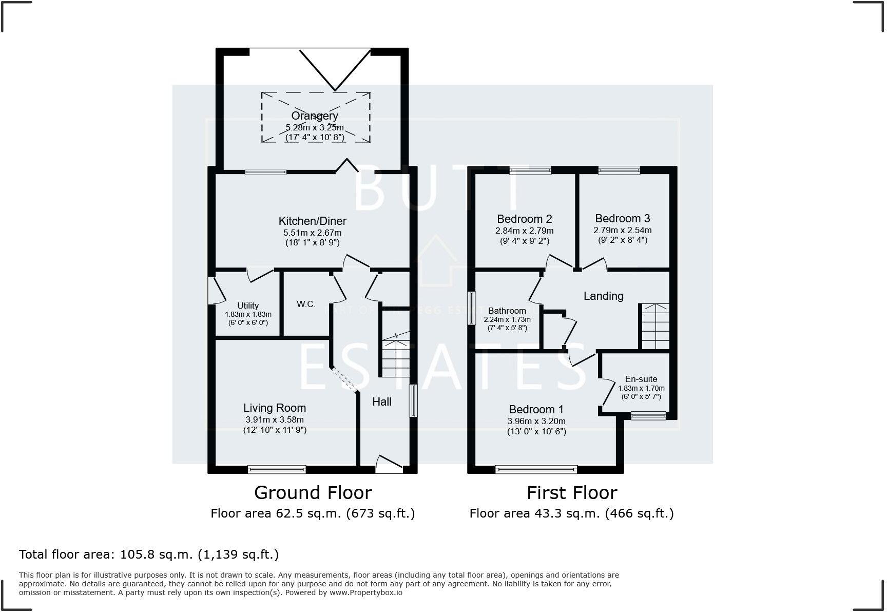 Inner Westland, Exeter floorplan