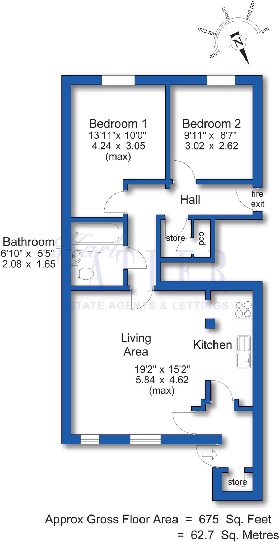 Hamilton Square, Birkenhead, Wirral floorplan