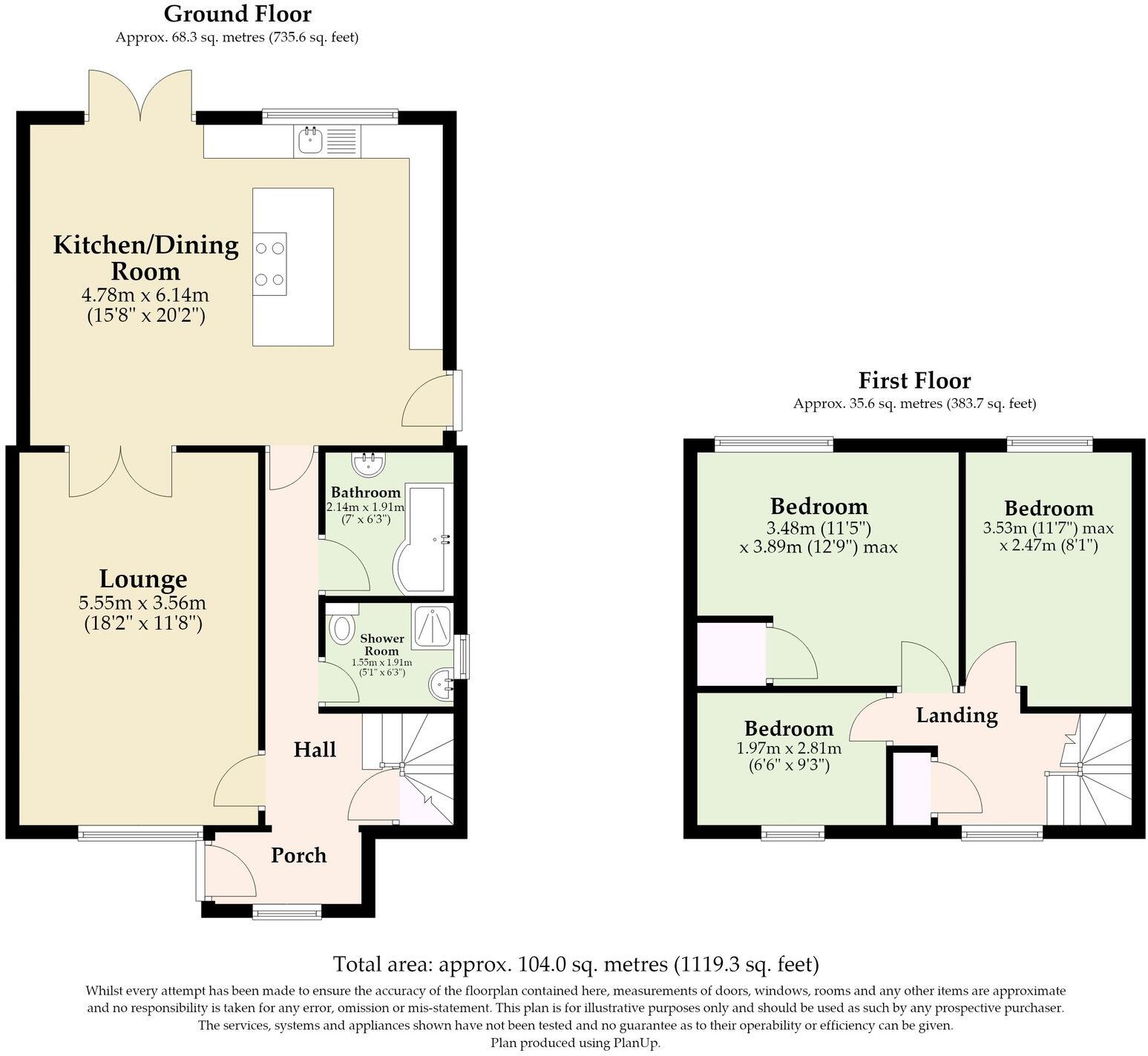 Appleyard Crescent, Norwich floorplan