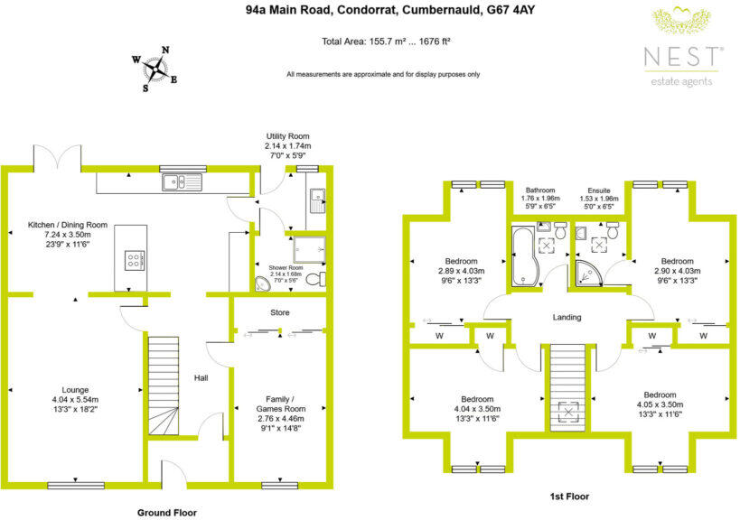 Main Road, Condorrat floorplan