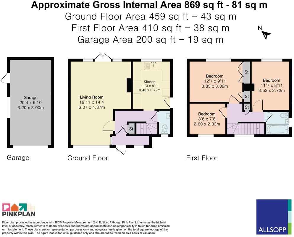 Springfield Crescent, Harpenden, AL5 floorplan