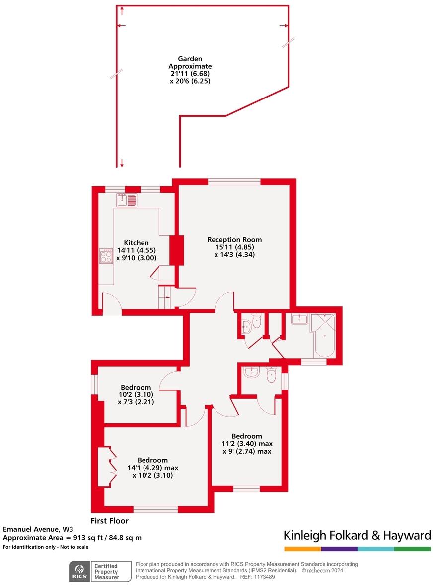 Emanuel Avenue, Acton, London, W3 floorplan