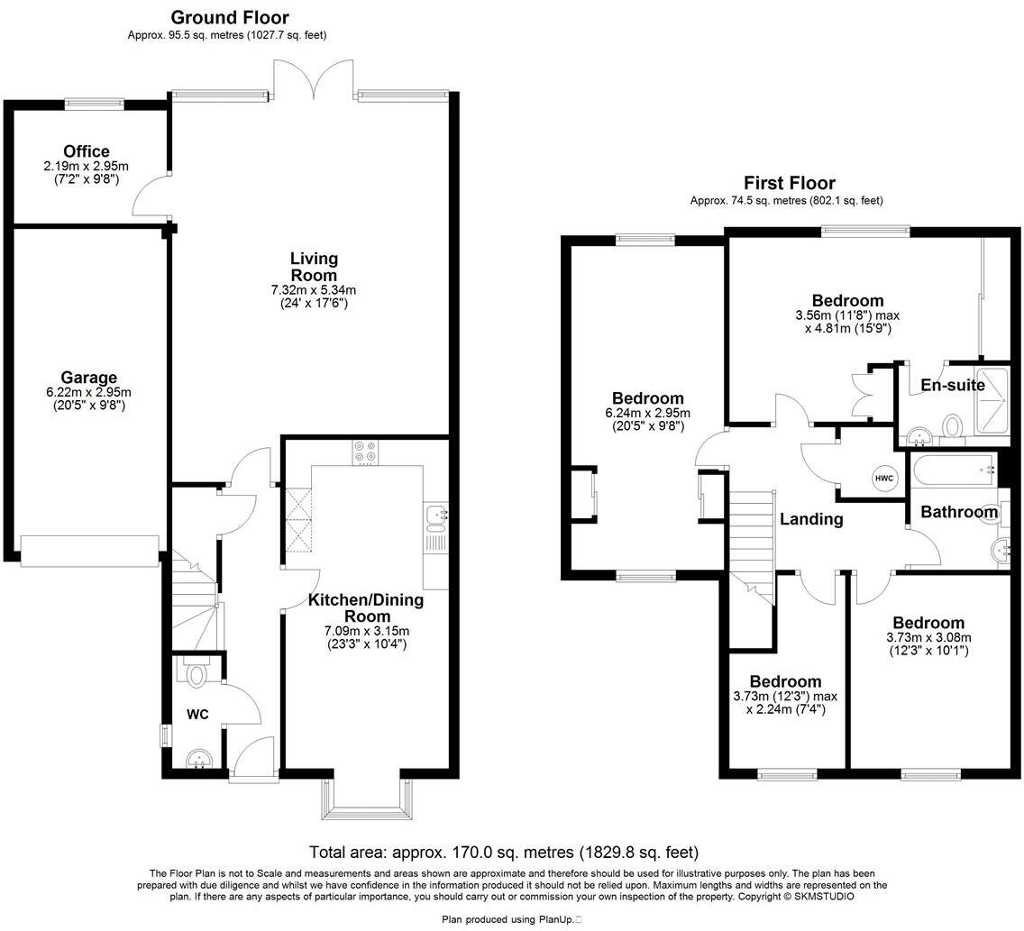 Offord Grove, Leavesden floorplan