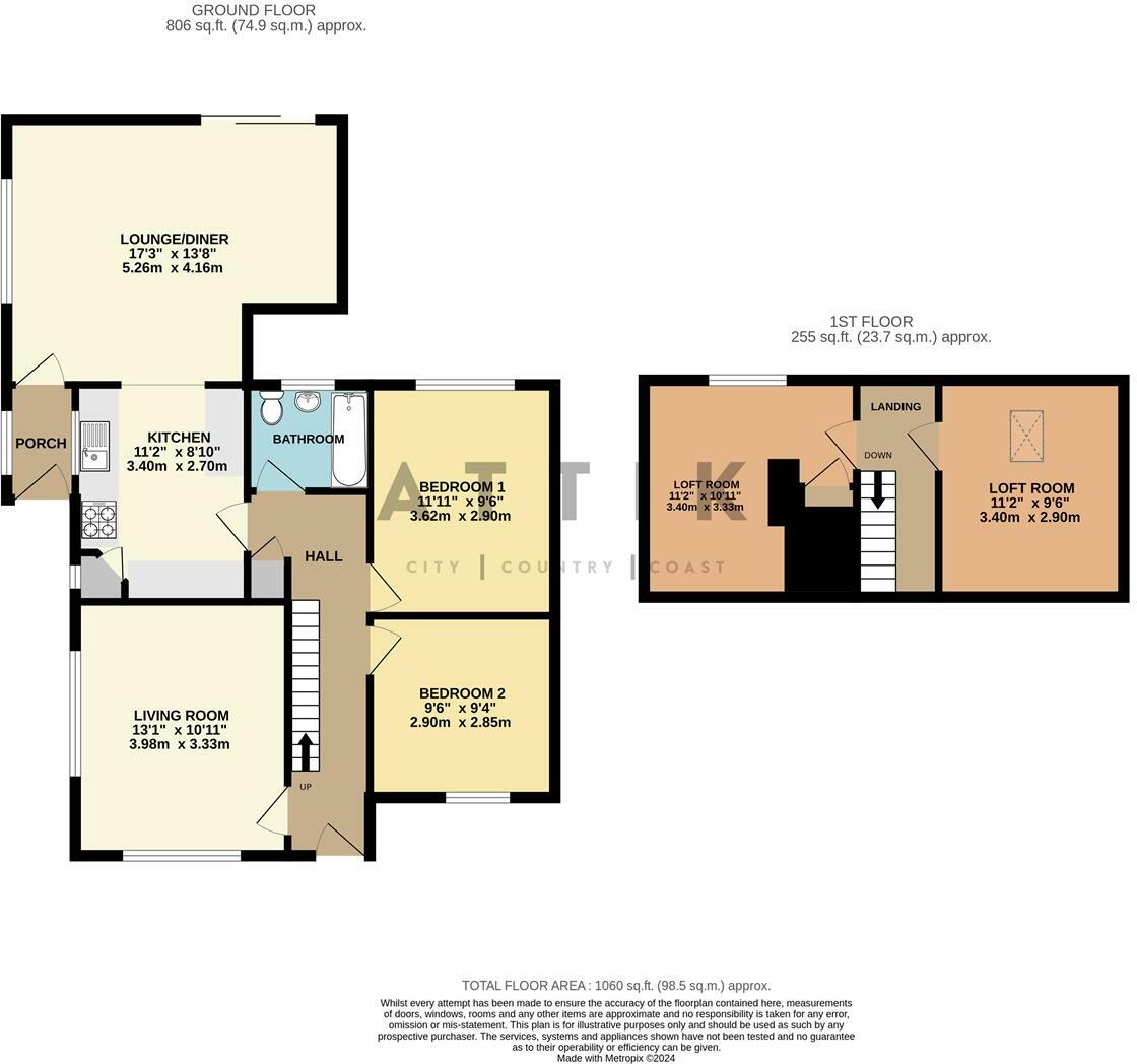 Kennedy Close, Halesworth floorplan