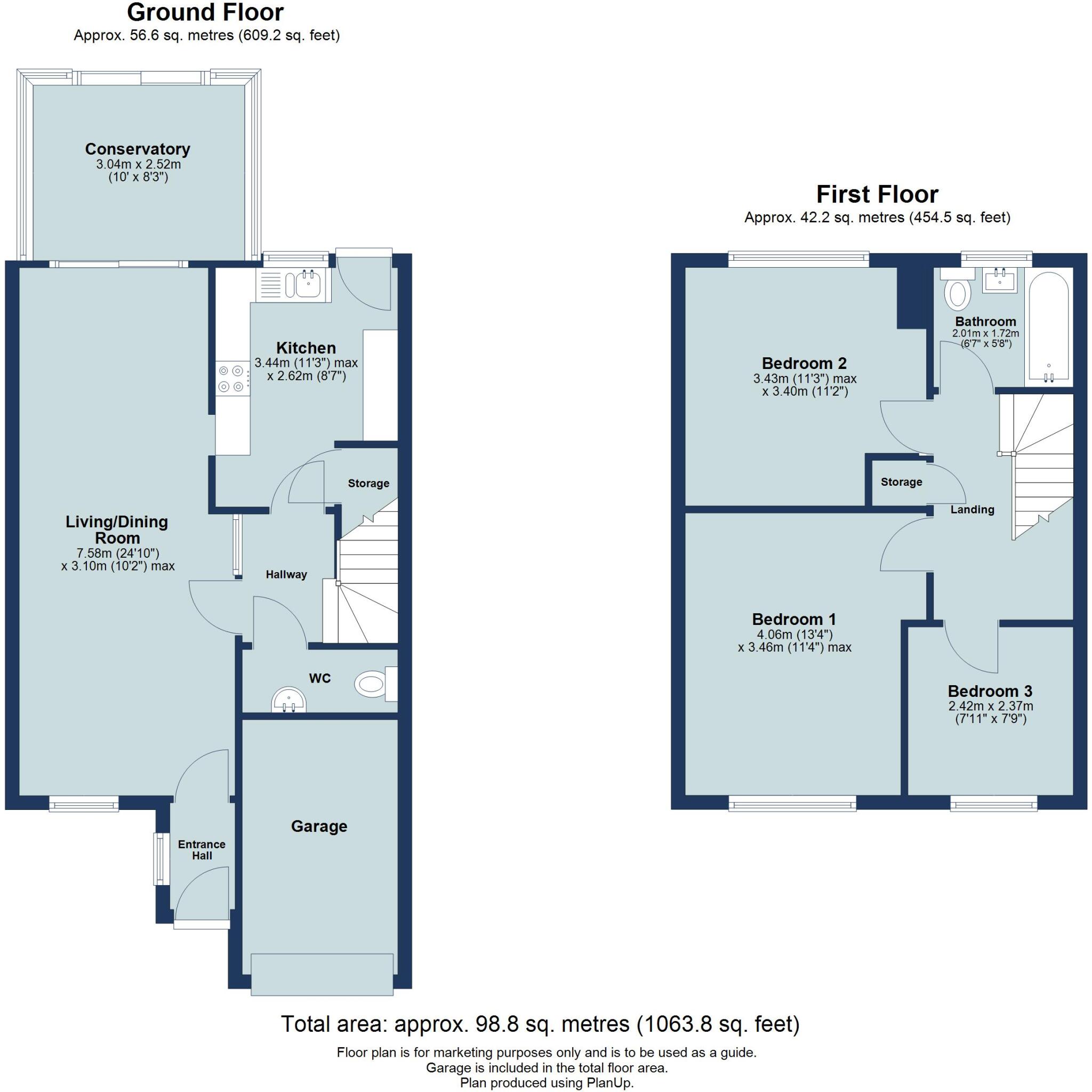 Tarrant Drive, Harpenden, Hertfordshire, AL5 floorplan