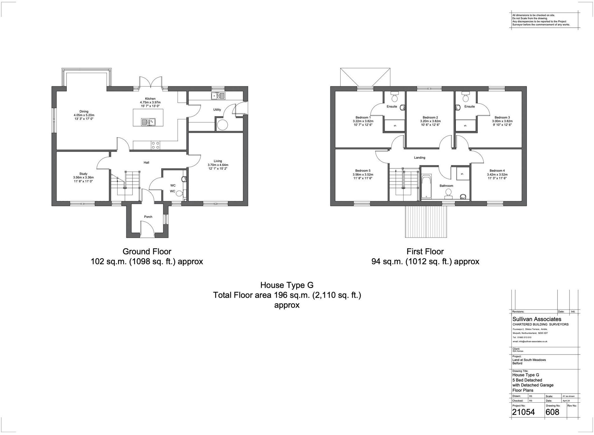 South Meadows, South Road, NE70 floorplan