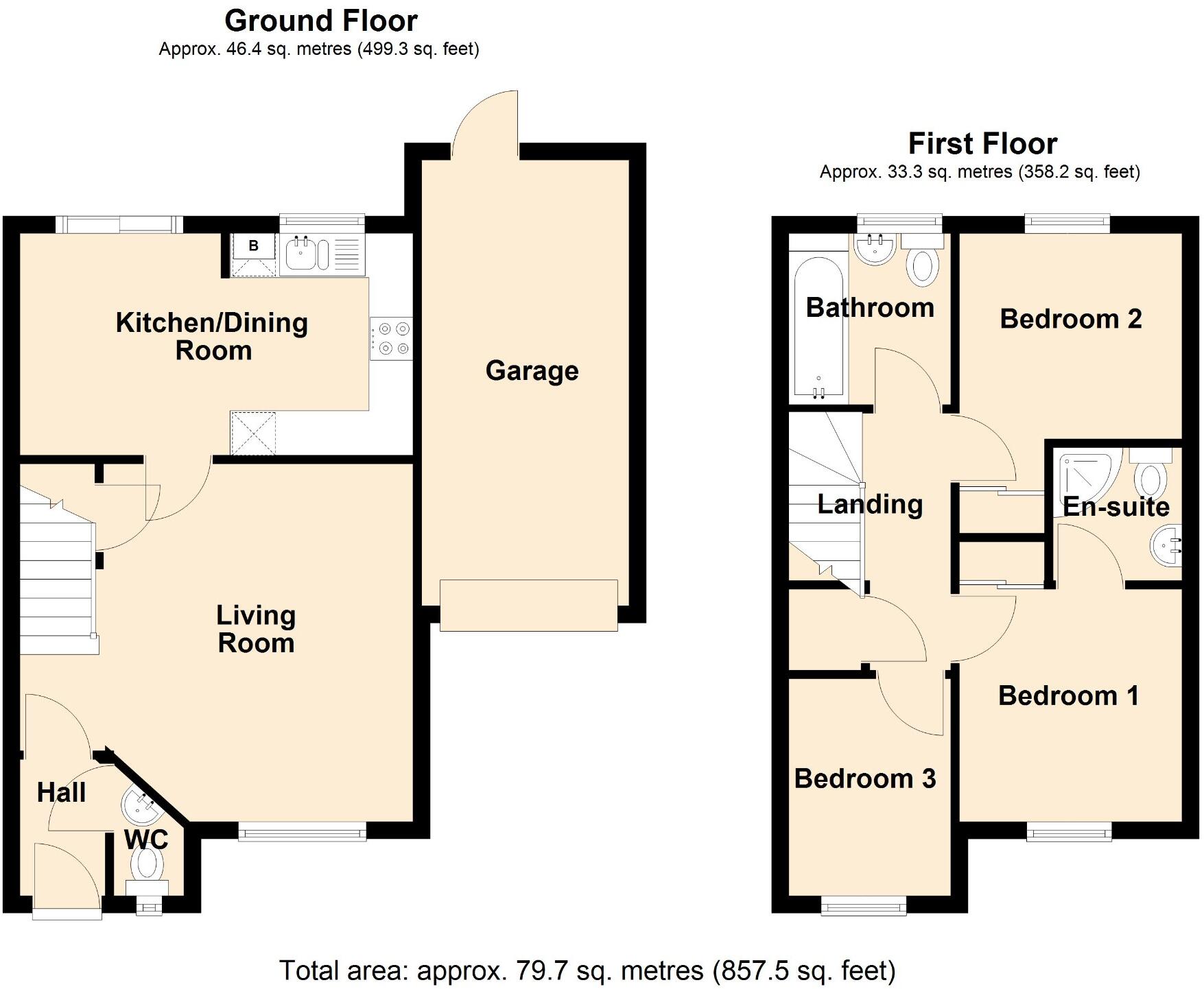 Walmesley Chase, Paxcroft Mead floorplan