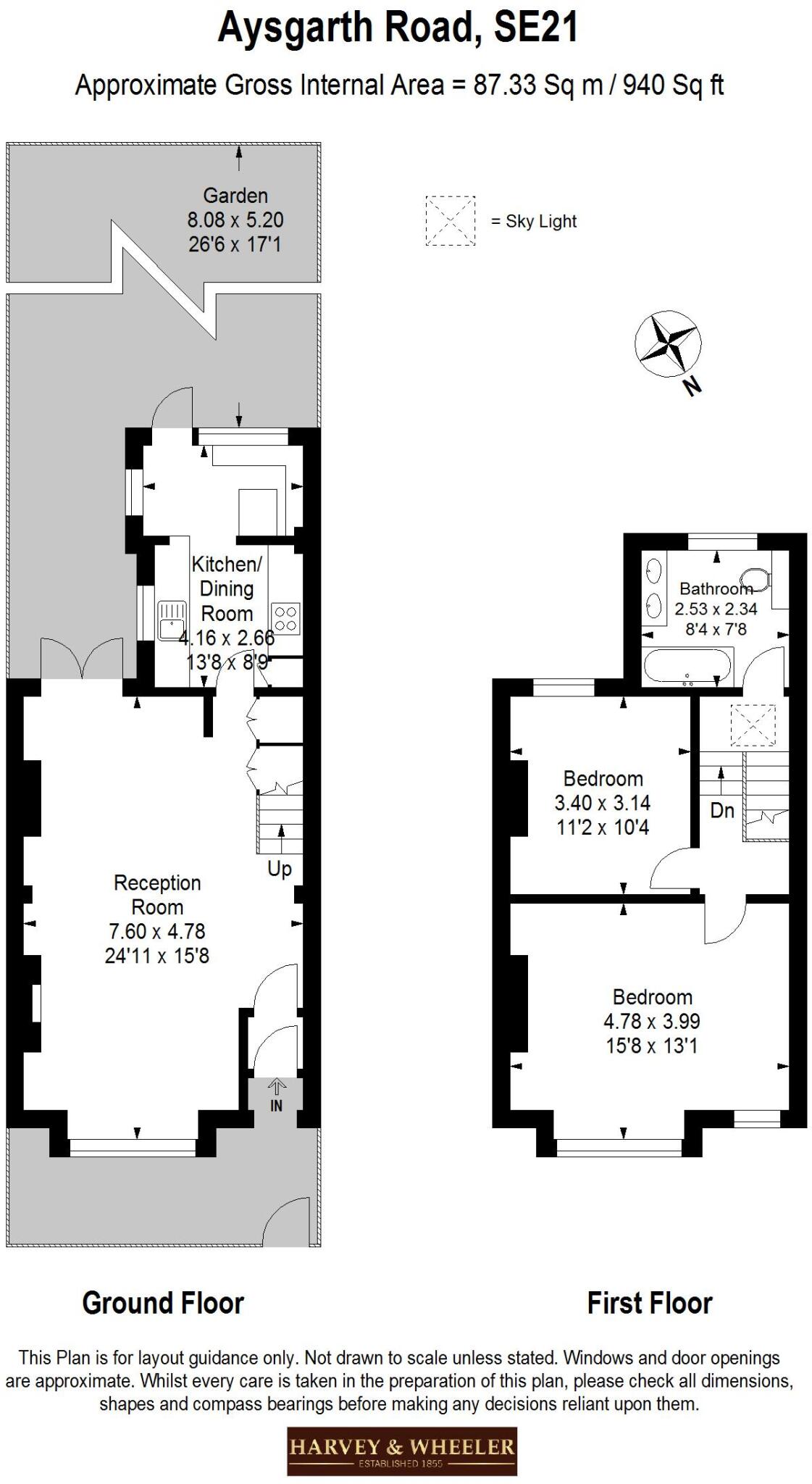 Aysgarth Road, Dulwich Village, SE21 floorplan