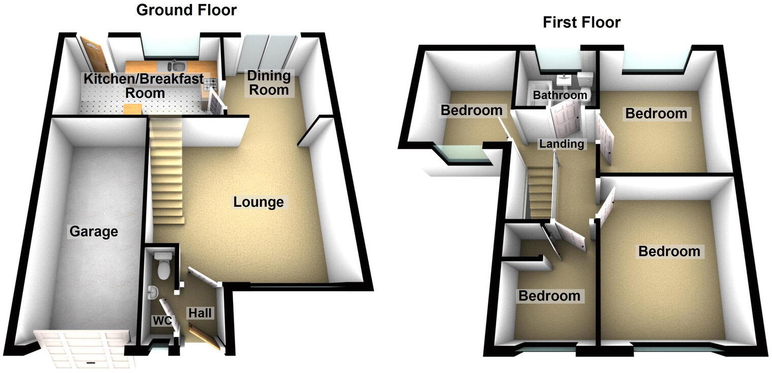 991 Middleton Road, Chadderton OL9 floorplan