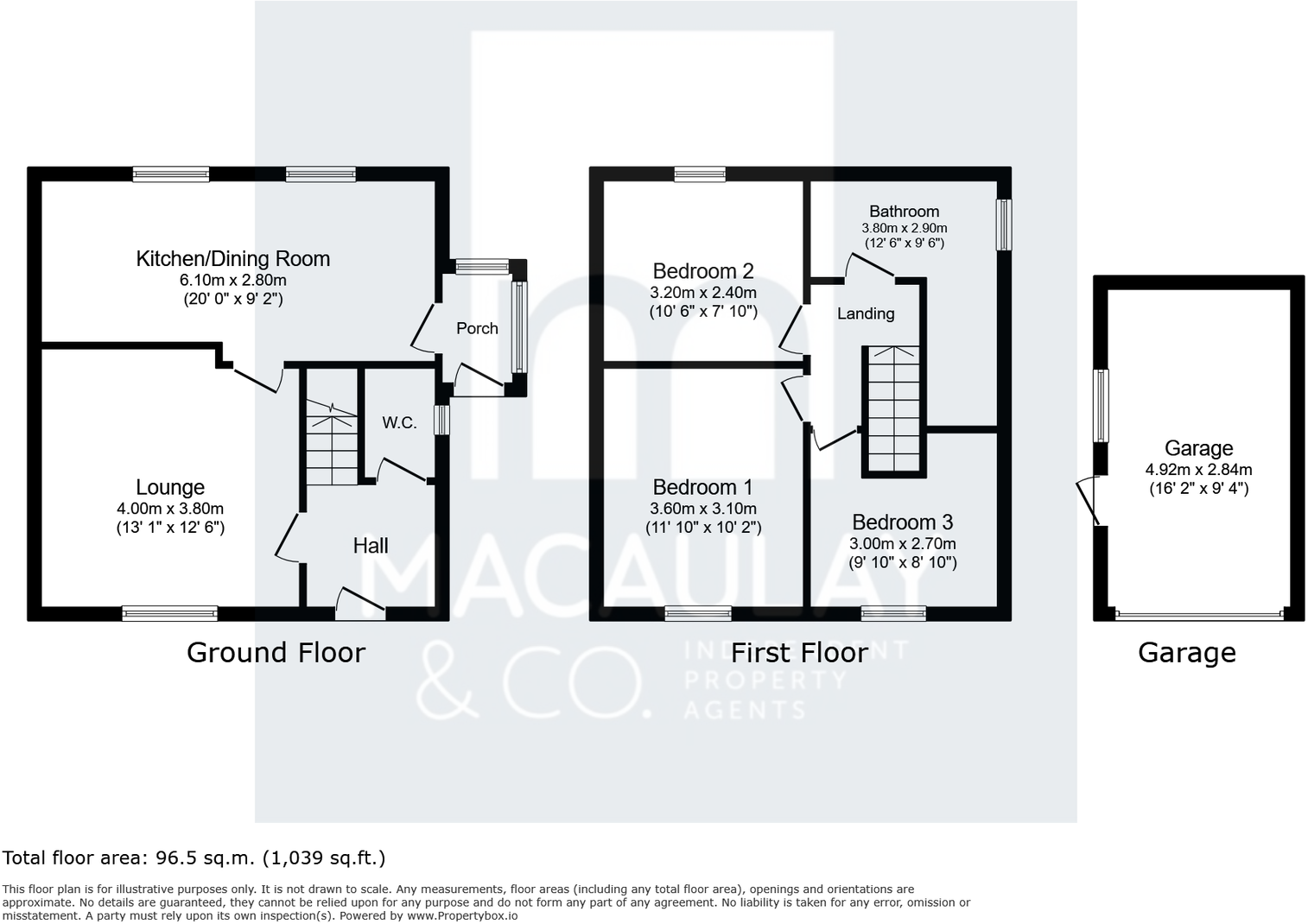 Windsor Grove, Oakworth, Keighley, BD22 7PG floorplan