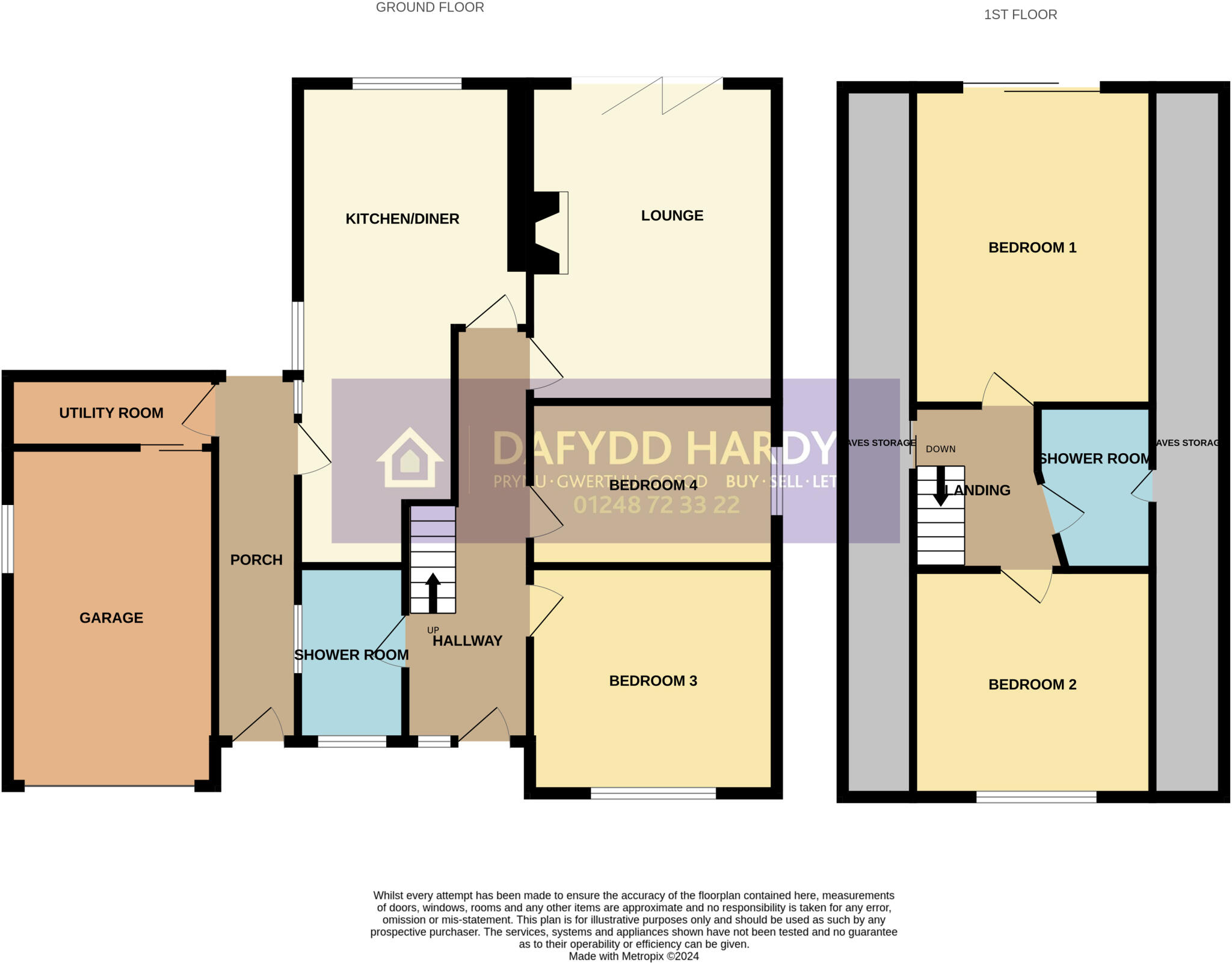 Nant Bychan, Moelfre, Isle of Anglesey, LL72 floorplan