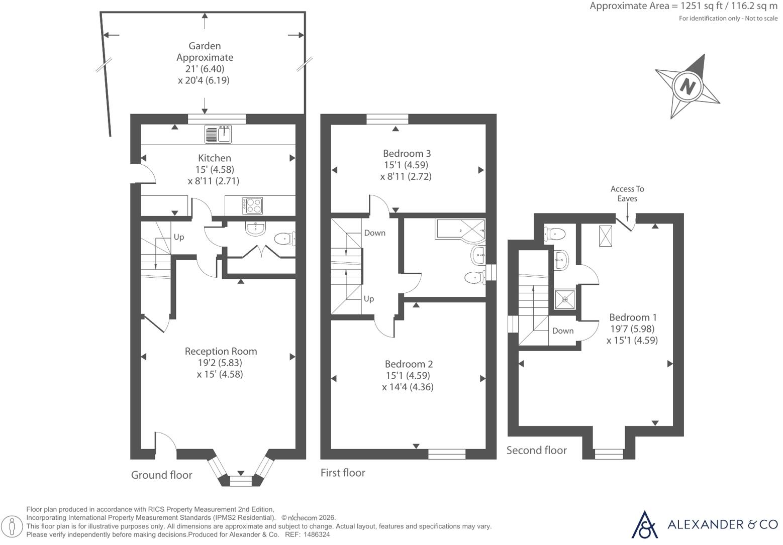 Union Street, Dunstable, Bedfordshire floorplan