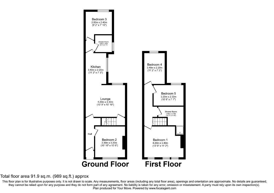 94, Milton Road floorplan