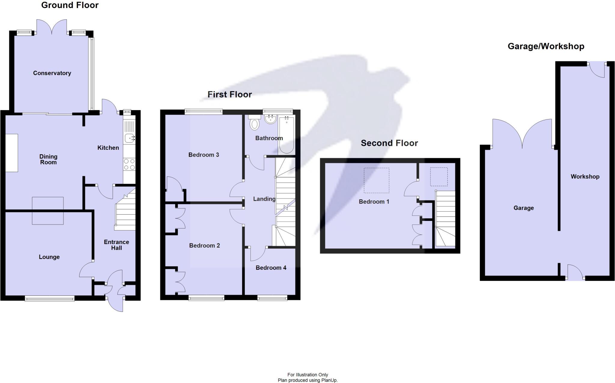 Suffolk Road, Sidcup, Kent, DA14 floorplan
