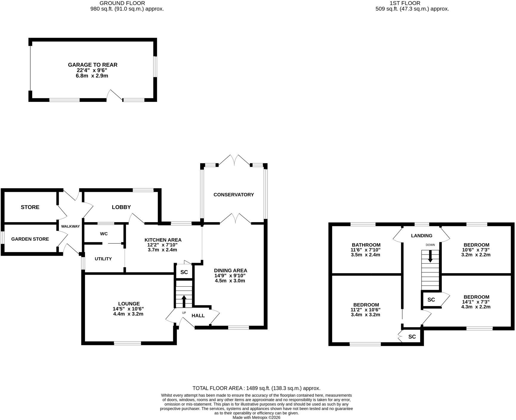 Stewartby Way, Stewartby floorplan