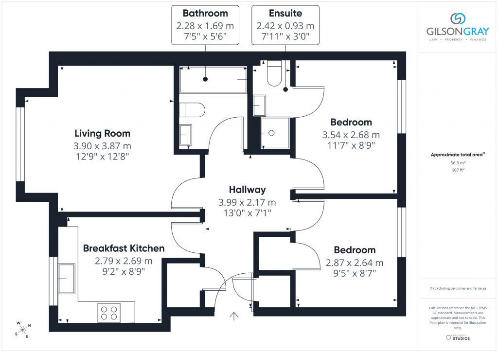 34/5 Torwood Crescent, South Gyle, Edinburgh, EH12 9GJ floorplan