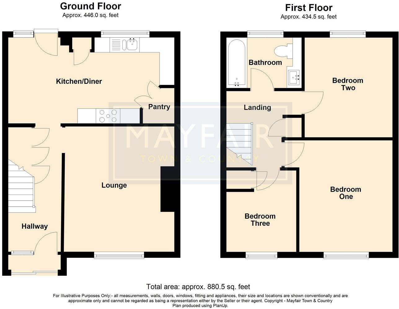 Tavistock Road, Worle - IMMACULATE floorplan